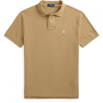 Beige Polo Shirt for Men by Ralph Lauren