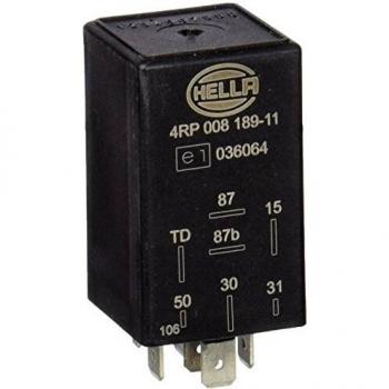 Relais Hella 4Rp 008 189‑111 – alimentation 12 V, 7 pôles