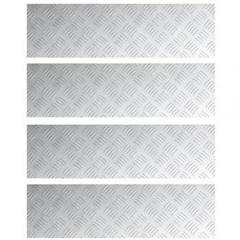 Dischi a Quadro Antiscivolo 4x70x20 cm Alluminio