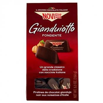 Novi Fondente Gianduiotto con nocciola – 150 g
