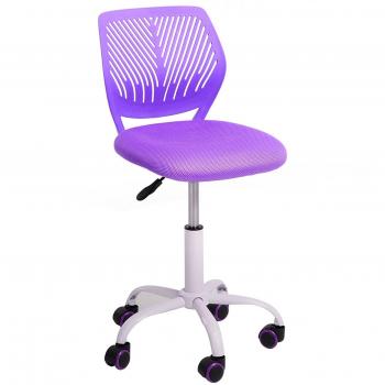 Aingoo Ergonomie‑Stuhl für Mädchen – drehbar, 100 kg, lila