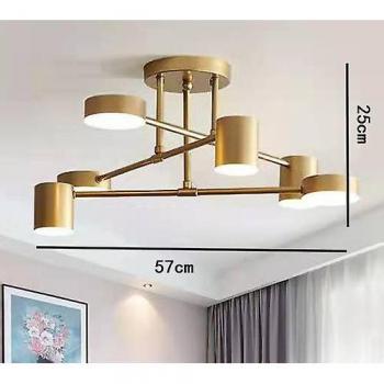 Base de Lampe Multiple LED Or
