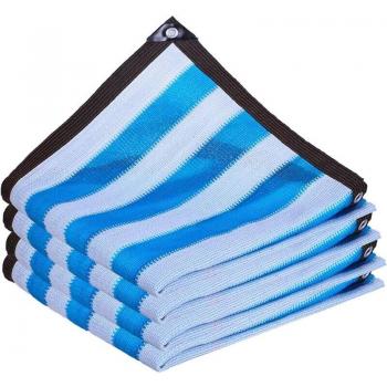 Protection Solaire Jn.songs 3x6m Bleu Blanc