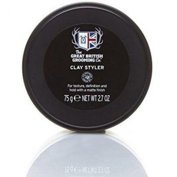 The Great British Grooming Company Clay Styling Medium Hold à l'Huile d'Argan 75 g