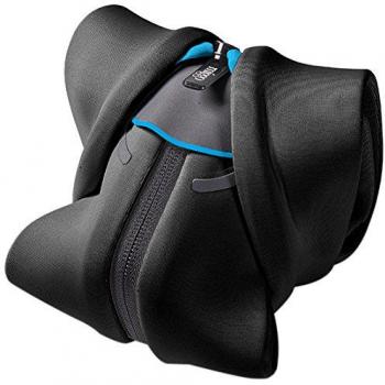 MIGGO Strap und Wrap für DSLM, Schwarz/Blau