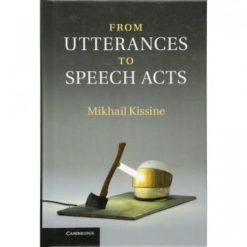 From utterances to speech acts hardcover