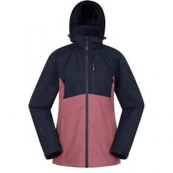 Giacca Donna Rainforest II a Blocchi di Colore Impermeabile