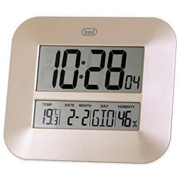 Orologio da parete Trevi OM352015 Multifunzione con Termometro