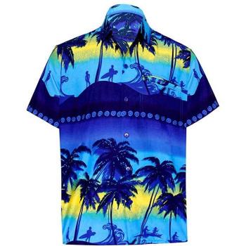 Men's Short Sleeve Floral Shirt