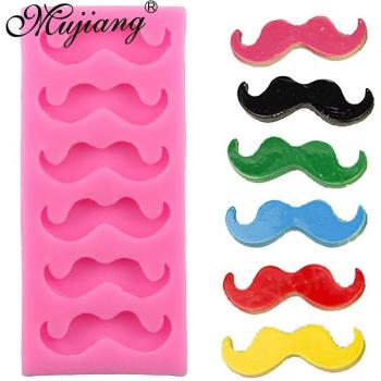 Cupcake Fondant Mustache Molds