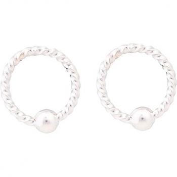 Pendientes Drak de Luxenter personalizables en plata de ley 925