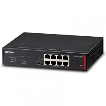 BUFFALO BS-GU2008P Switch de Red 10/100/1000 Mbps No Administrado