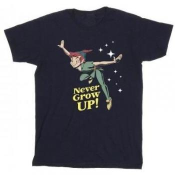Schwarzes Peter Pan T-Shirt für Jungen 9 bis 11 Jahre – Disney Edition