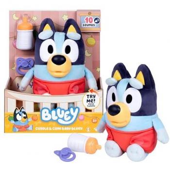 Bluey Huggable Friend – One Size Interactive Plush, 10 Sound Features
