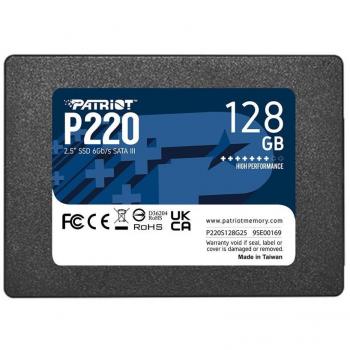 PATRIOT SSD INTERNO P220 128GB SATA3 2,5