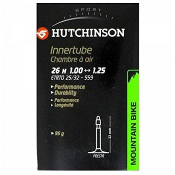 Tige tire Hutchinson 26x1.00-1.25 anti‑crevaison noir