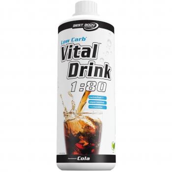 Best Body Nutrition Cola Low Carb Vital Drink 1000 ml