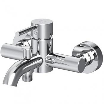 Baignoire mitigeur chromé main mur AM.PM