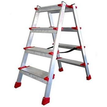 Escalera de Aluminio Doble 4 Pasos