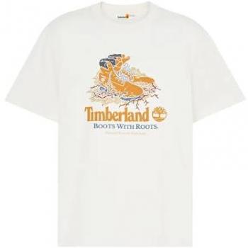 Maglia a Maniche Corte Timberland Front Boot 3XL – Design Vintage