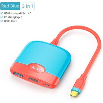 USB‑C Hub 100W para Nintendo Switch con HDMI