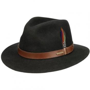 Dark Olive Pearlett Traveller Wool Hat