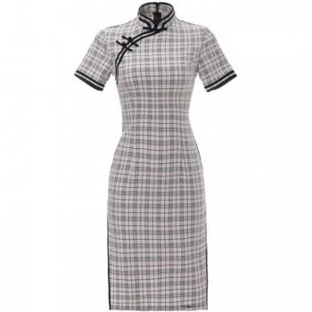 Art Style Cheongsam Dress for Girls