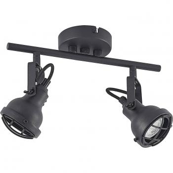Lowani Industrial Style Ceiling Light (2 Light Sources)
