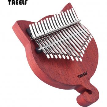 Piano pouce 17 clés en bois massif TREELF TF-17CAT