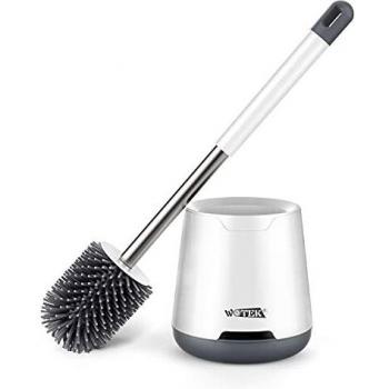 EcoFlush WOTEK Bathroom Hygiene Brush Set – Silicone & Stainless