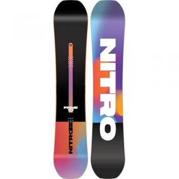 Nitro Prime Chroma Cam‑Out Wide Snowboard Tout Terrain Noir‑Rouge 2026