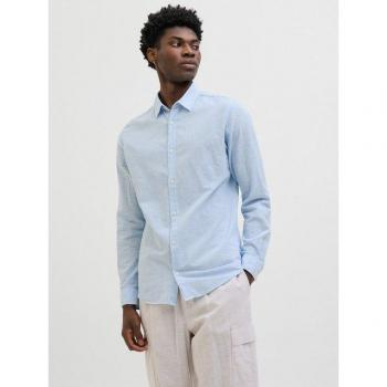 Camicia Jack & Jones JJEBreeze Blu Chiaro XL