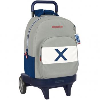 MOCHILA GDE. C/RUEDAS COMPACT EVOL. EXT. MUNICH COLLEGE Safta