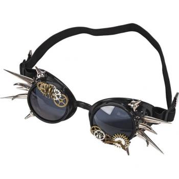 Gafas de Cosplay Retro con Picos y Remaches