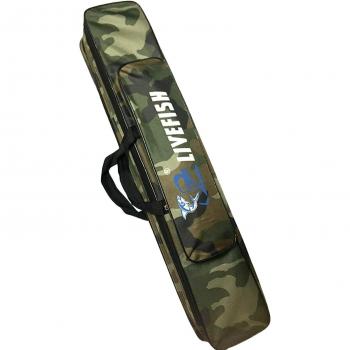 Funda Multi-Tamaño para Cañas de Pescar Camuflaje