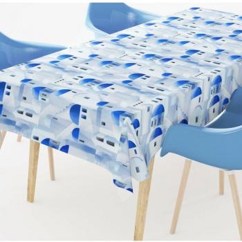 Nappe en Coton Made in Italy Santorini 140x300 cm
