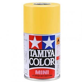 Spray de peinture Tamiya Jaune Chrome TS47