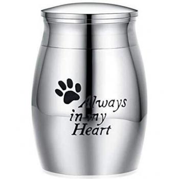 Stainless Steel Keepsake Urn for Pets