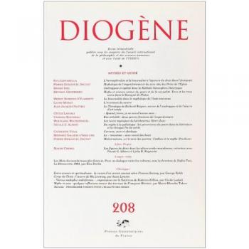Diogène 2004 N° 208 (Revue Diogene)