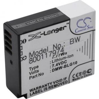 Batteria VHBW Li‑ion 1050 mAh (7,4 V) per Panasonic Lumix LX100S