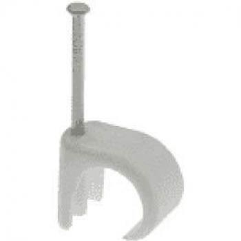 Unicrimp White 5-7mm Round Cable Clip Pack – QRC6