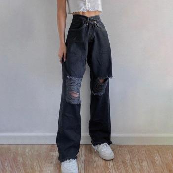 Pantalones Indie de Pierna Ancha para Mujer