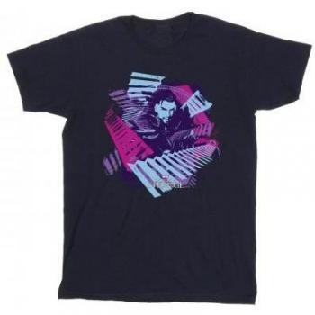 Marvel Jongens Doctor Strange Trap T-Shirt 12-13 Donkerblauw
