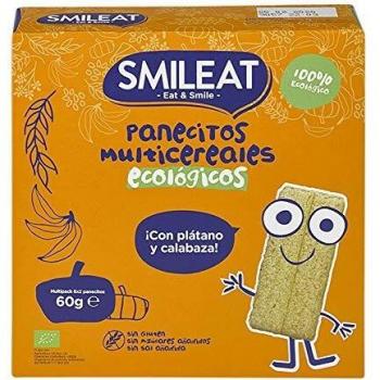 Smileat Bananen-Kürbis Müslibrötchen 60g