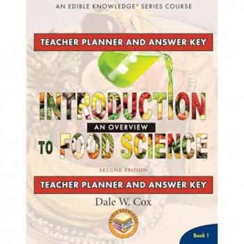 Food Science Teacher Planner & Answer Key