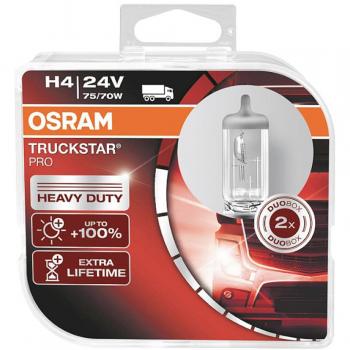 OSRAM H4 Truckstar Pro Halogenlampe 24V 75/70W
