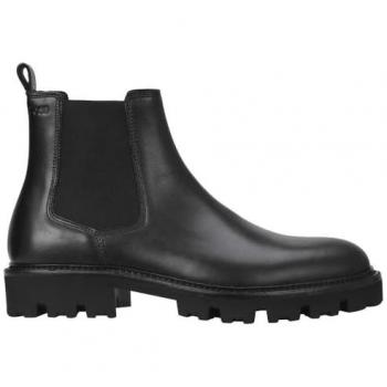 BOSS Chelsea Boots aus Leder mit Zugschlaufe Modell 'Julyo', Größe 43
