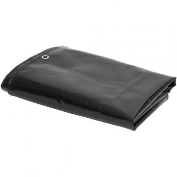 Lona Tarde y Noche Negra 650 g/m² 4×7 m
