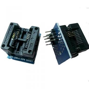 Quick‑Insert‑Socket‑Programmer: SOP8 zu DIP8, 200 Mil-Version