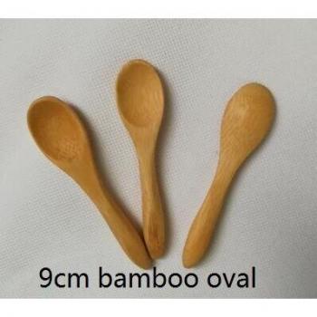 50pcs Bamboo Baby Spoons